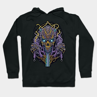 Cyborg Heads S02 D72 Hoodie